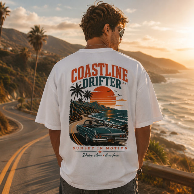 Oversized T-Shirt Coastline Drifter