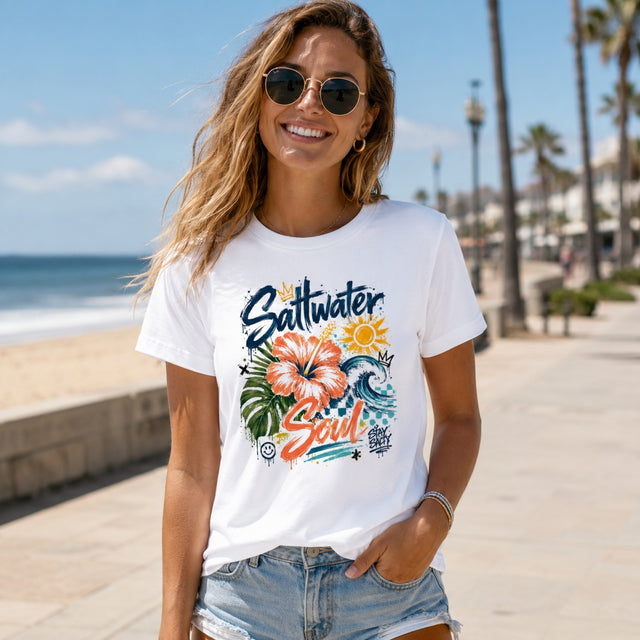 Premium Shirt Frauen Saltwater Soul