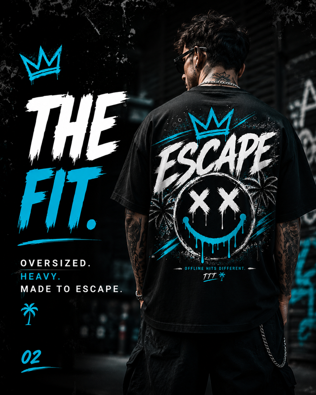 Oversized T-Shirt Escape