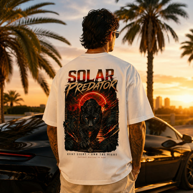 Solar Predator Sonnenfinsternis Eklipse Puma Shirt
