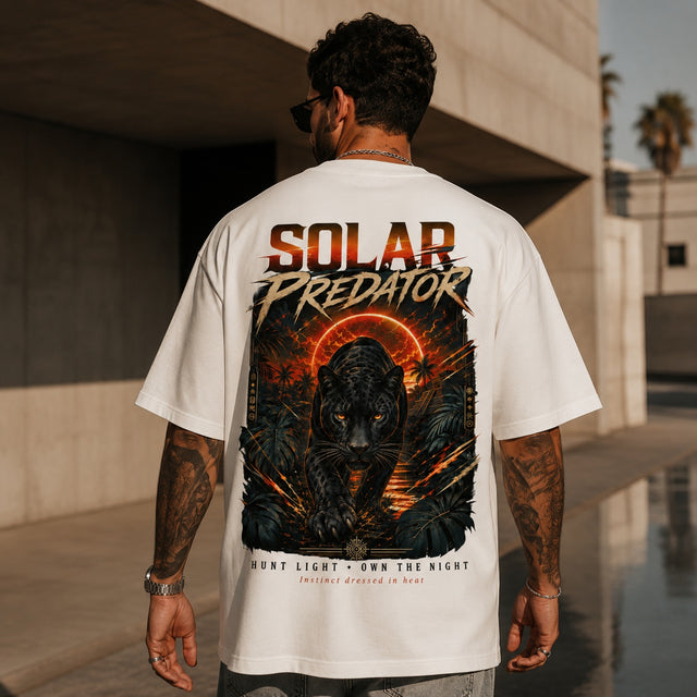 Solar Predator Sonnenfinsternis Eklipse Puma Shirt