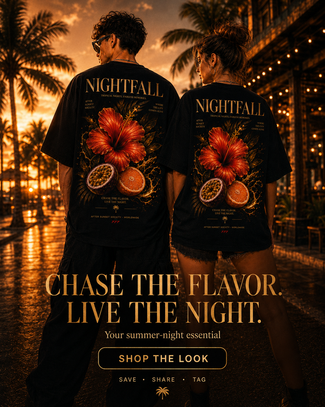 Oversized T-Shirt Nightfall