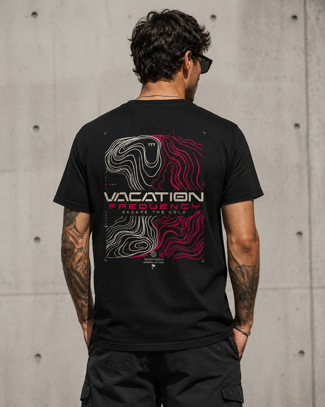 Premium T-Shirt Vacation Frequency