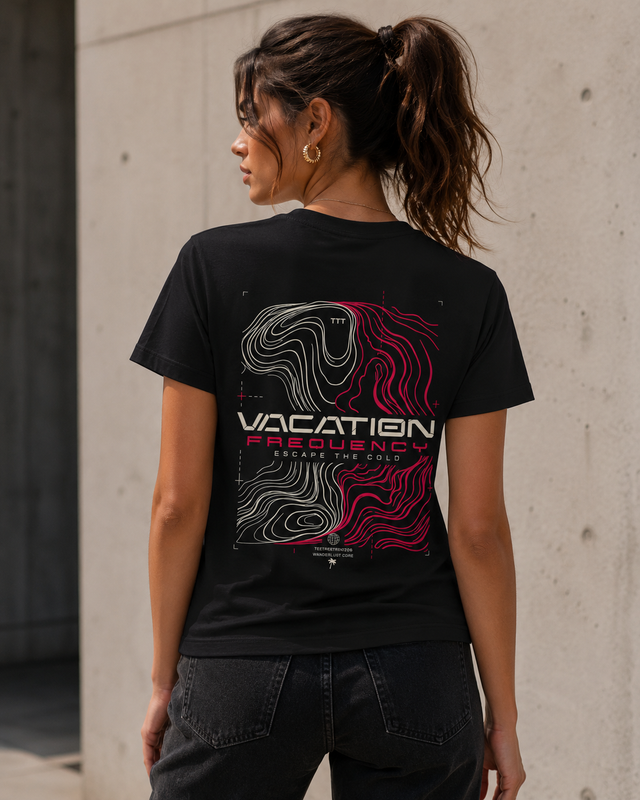 Premium T-Shirt Frauen Vacation Frequency
