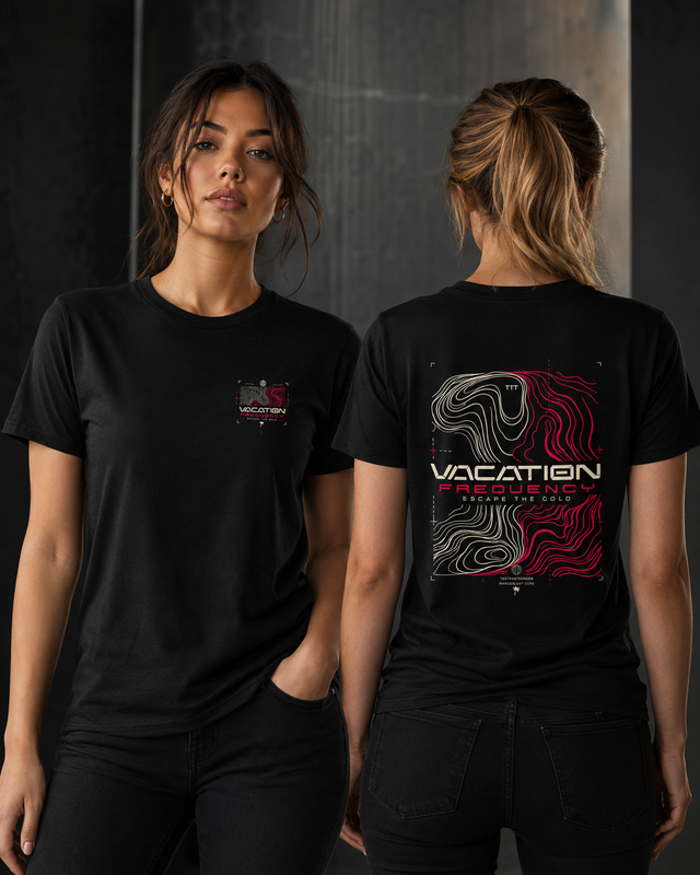 Premium T-Shirt Frauen Vacation Frequency