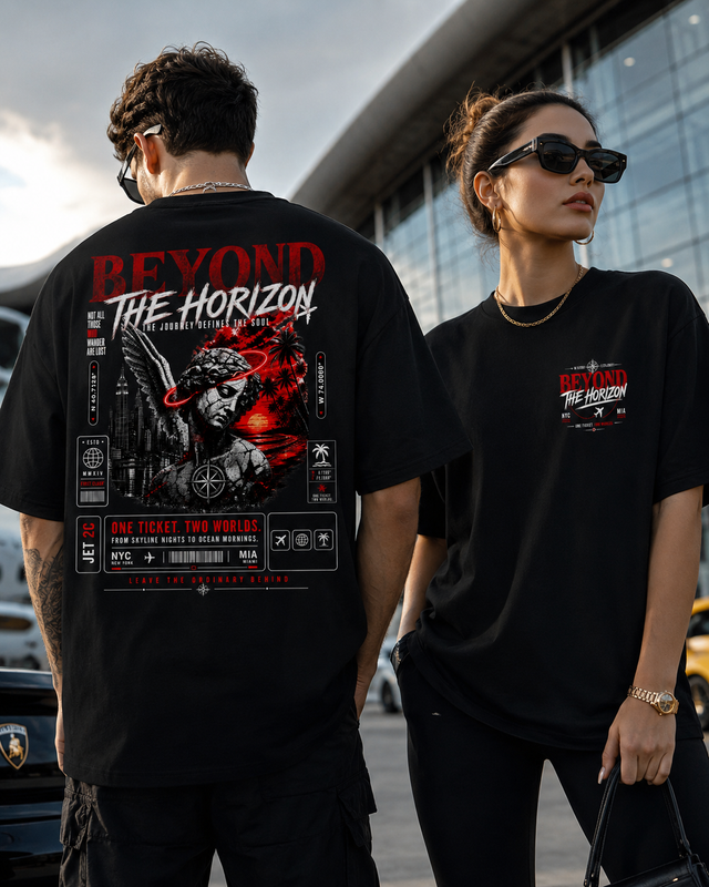 Oversized T-Shirt Beyond The Horizon