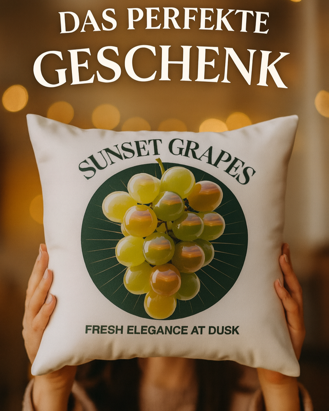 Kissen Sunset Grapes