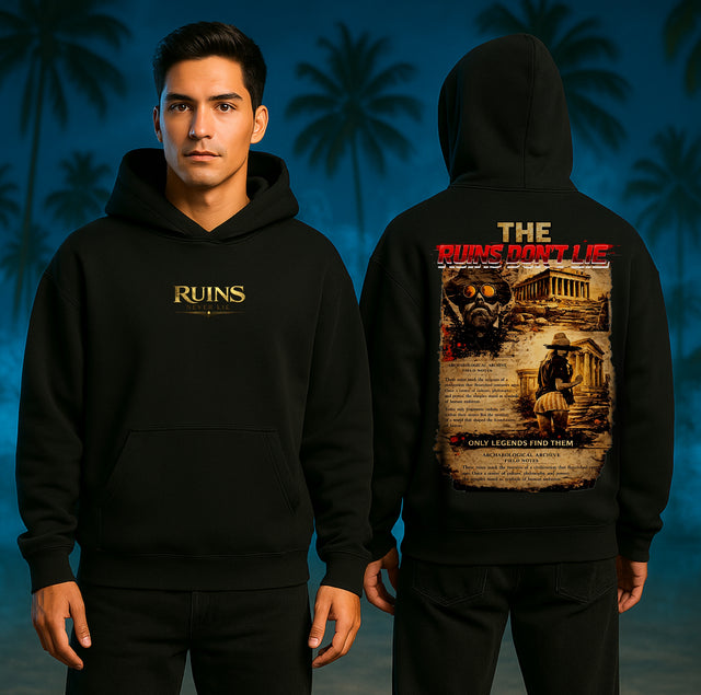 Oversized Hoodie Ruins Don't Lie