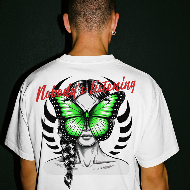 Oversized Schmetterling Grün