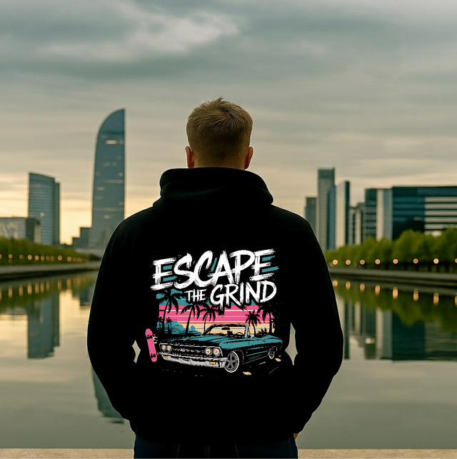 Premium Hoodie Escape The Grind
