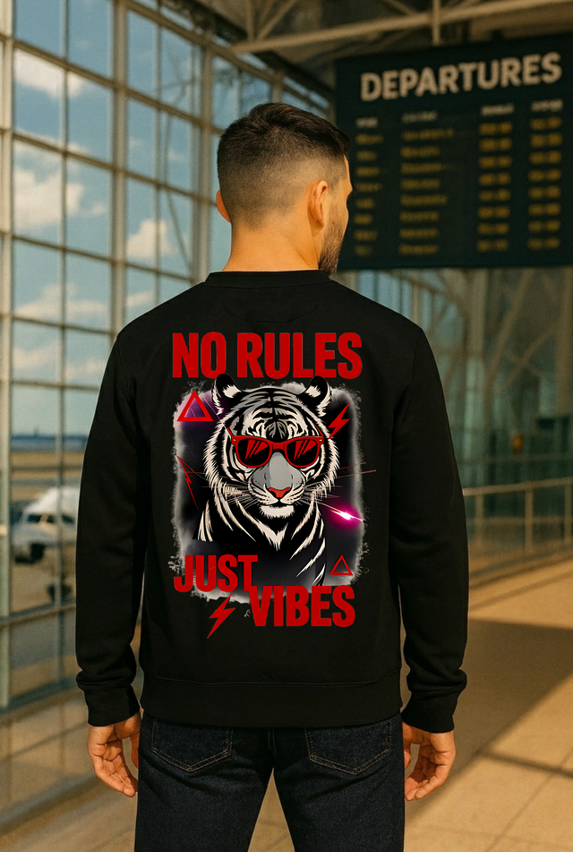 Premium  Sweatshirt Tiger No Rules