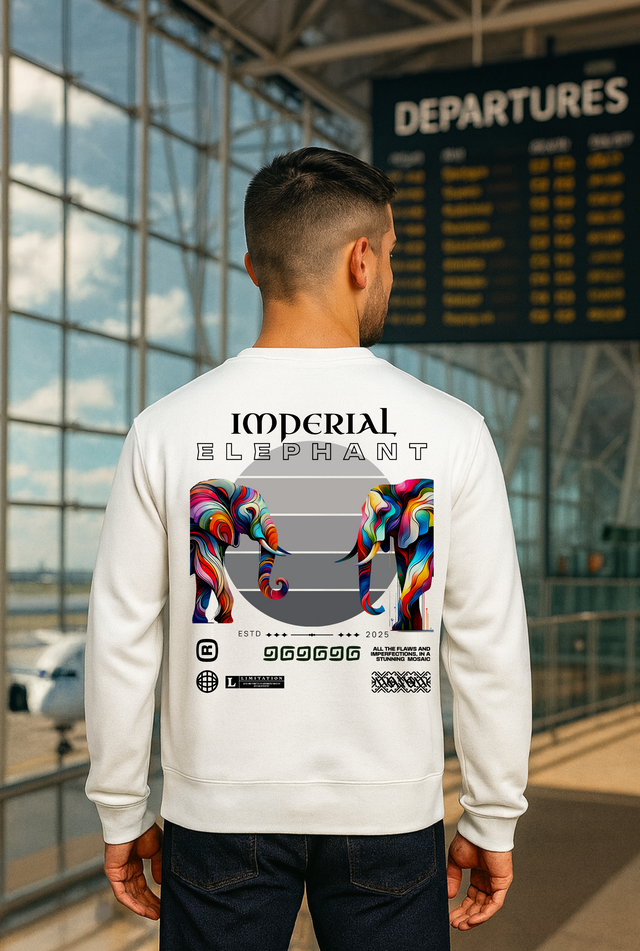 Premium Sweatshirt Imperial Elephant
