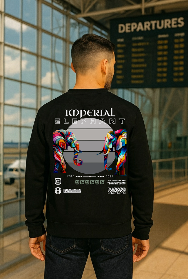 Premium Sweatshirt Imperial Elephant