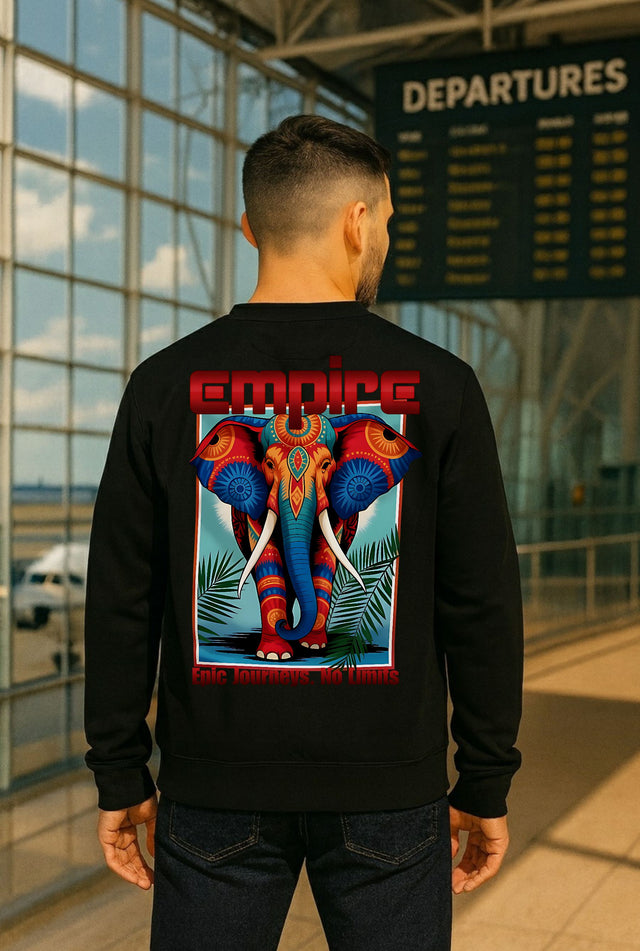 Premium Sweatshirt Empire Elephant
