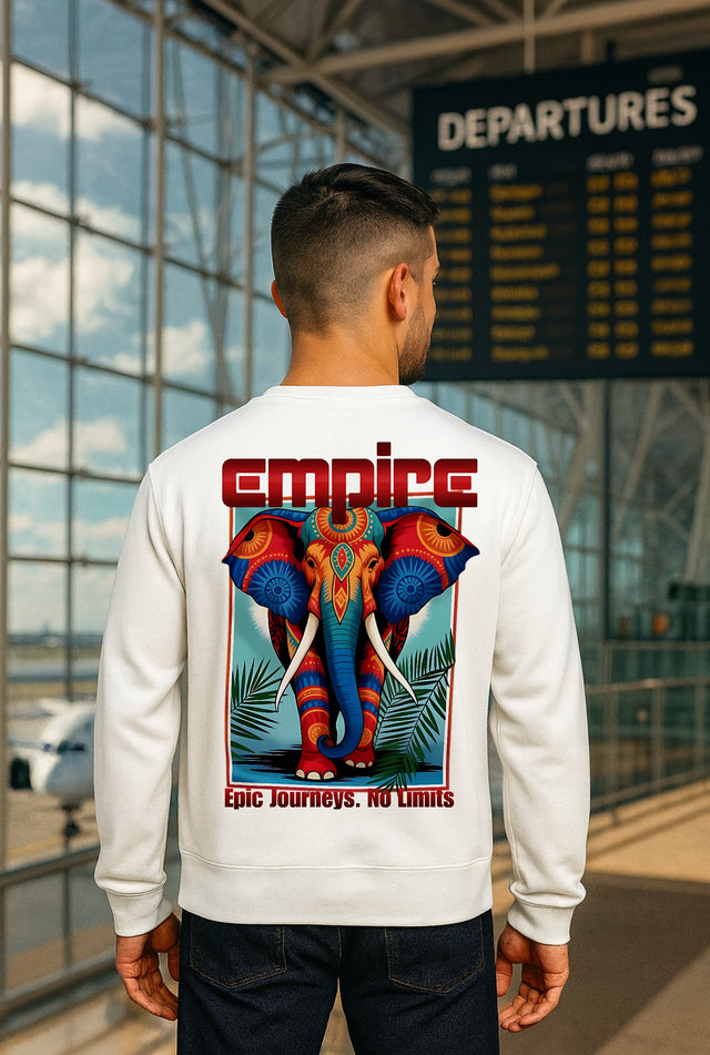 Premium Sweatshirt Empire Elephant