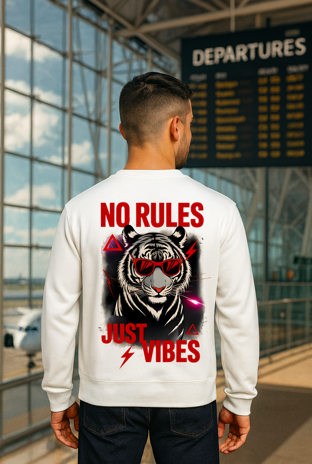 Premium  Sweatshirt Tiger No Rules
