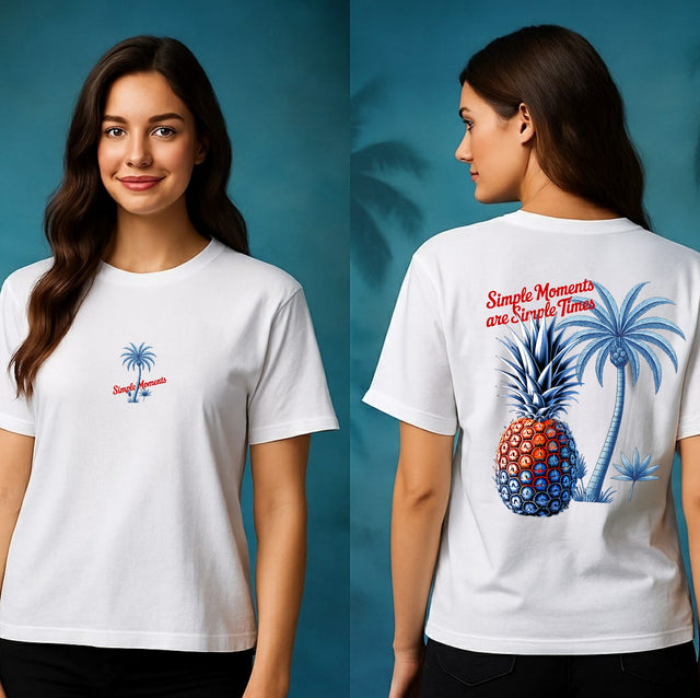 Premium T-Shirt Women Simple Moments
