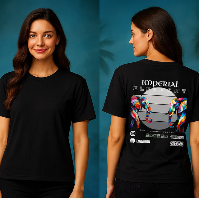Premium T-Shirt Damen Imperial Elephant