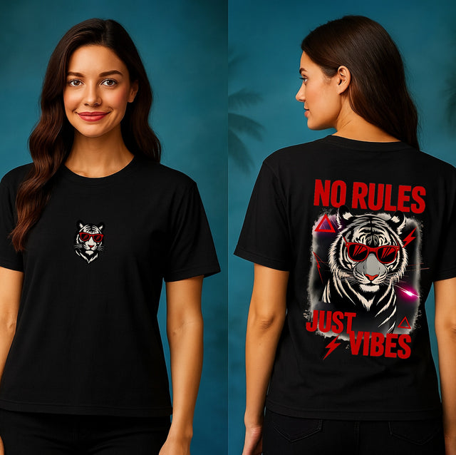 Premium T-Shirt Damen Tiger No Rules