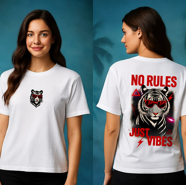 Premium T-Shirt Damen Tiger No Rules
