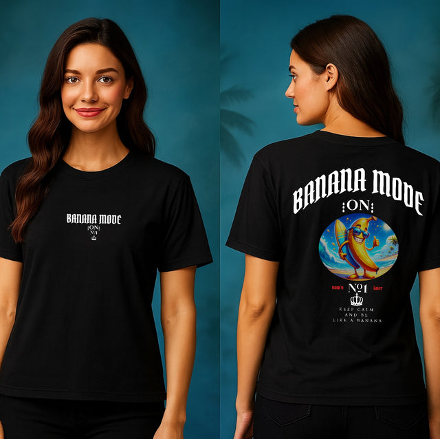Premium T-Shirt Women Banana Mode