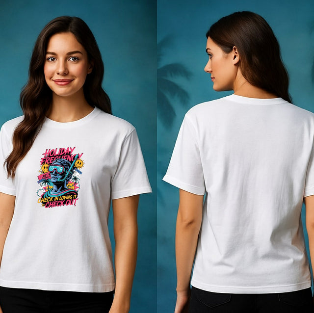 Premium T-Shirt Damen Holiday Frequency