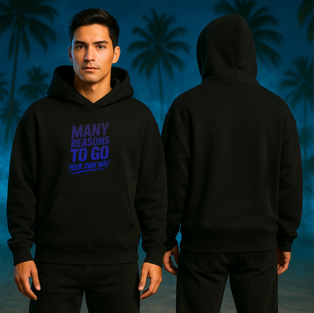 Oversized Hoodie Many Reasons