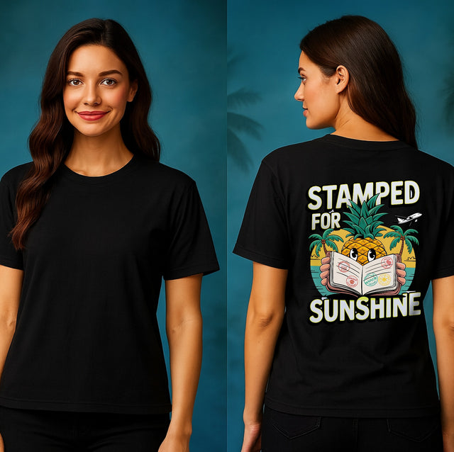 Premium T-Shirt Stamped for Sunshine