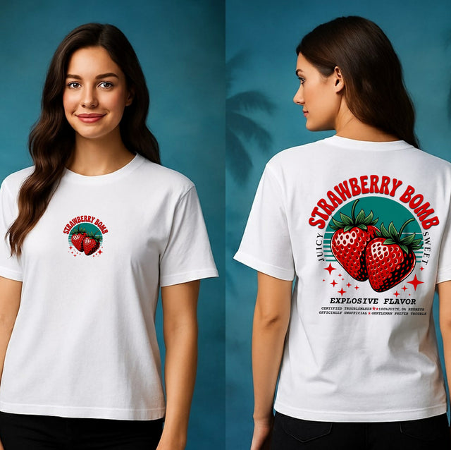 Premium T-Shirt Strawberry Bomb
