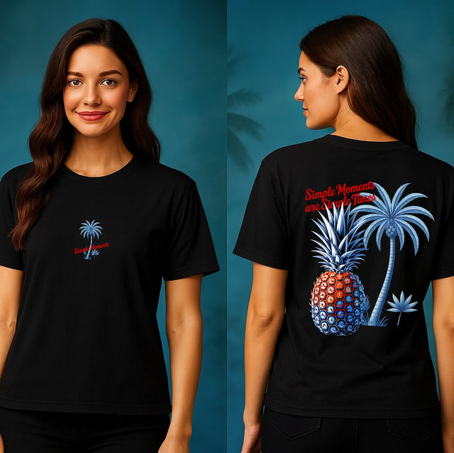 Premium T-Shirt Women Simple Moments