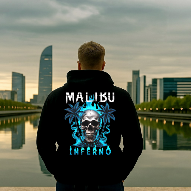 Premium Hoodie Malibu Inferno