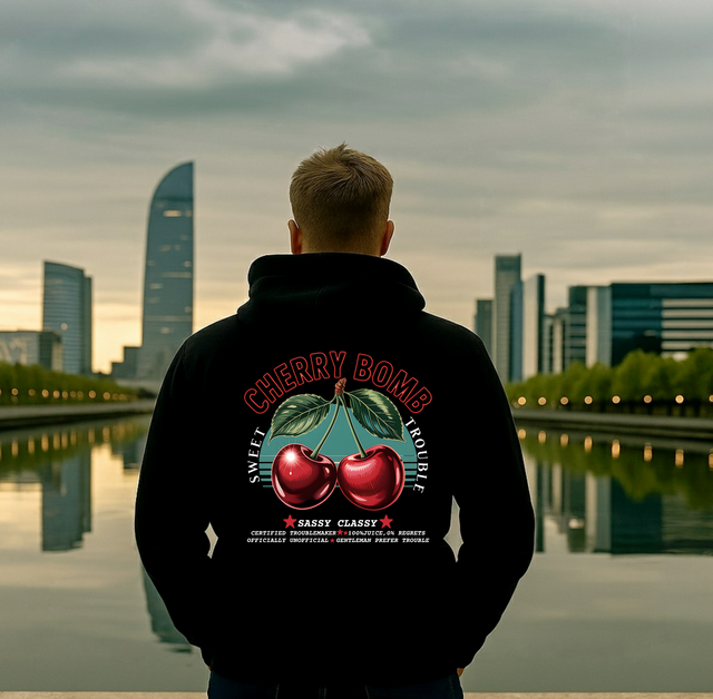 Premium Hoodie Cherry Bomb