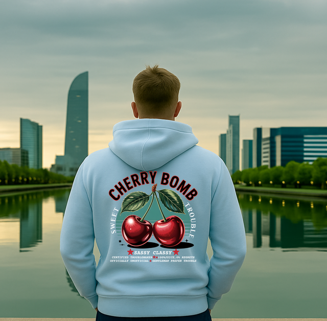 Premium Hoodie Cherry Bomb