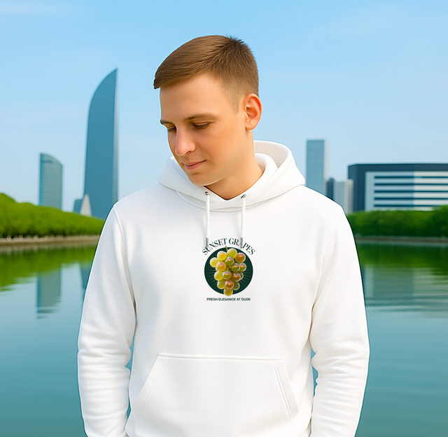 Premium Hoodie Sunset Grapes