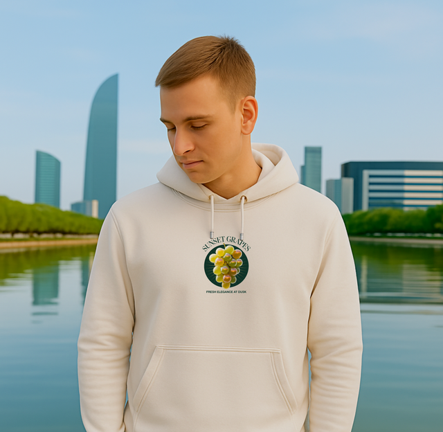 Premium Hoodie Sunset Grapes