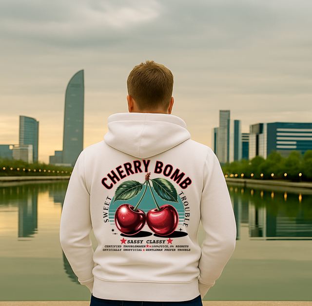 Premium Hoodie Cherry Bomb