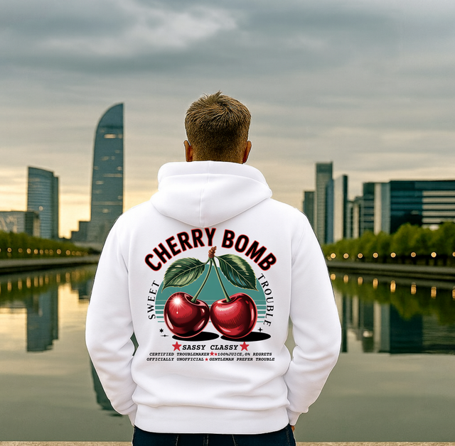 Premium Hoodie Cherry Bomb