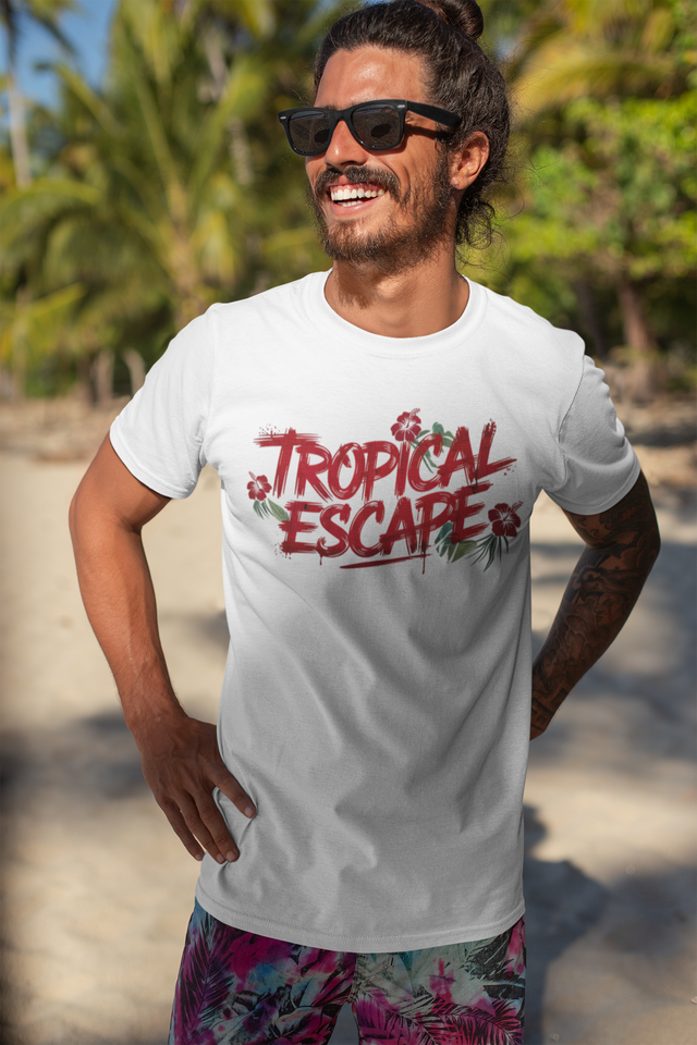 Premium T-Shirt Tropical Escape